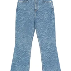 фактурные джинсы с карманами фактурные джинсы с карманами