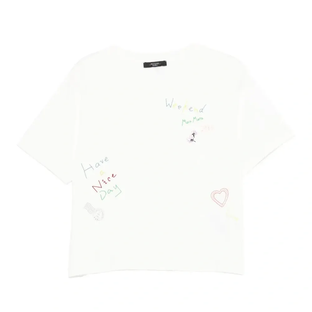 Футболка с вышивкой