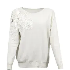 Кружевной свитер