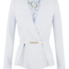 Блейзер с запахом и поясом