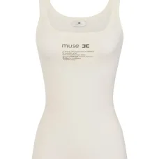 Топ в рубчик с логотипом Топ в рубчик с логотипом