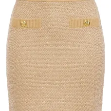 Вязаная юбка мини