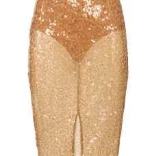 Юбка миди с пайетками Юбка миди с пайетками