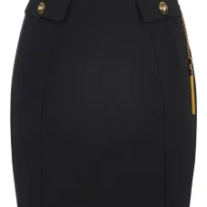 Юбка мини с цепочкой Юбка мини с цепочкой