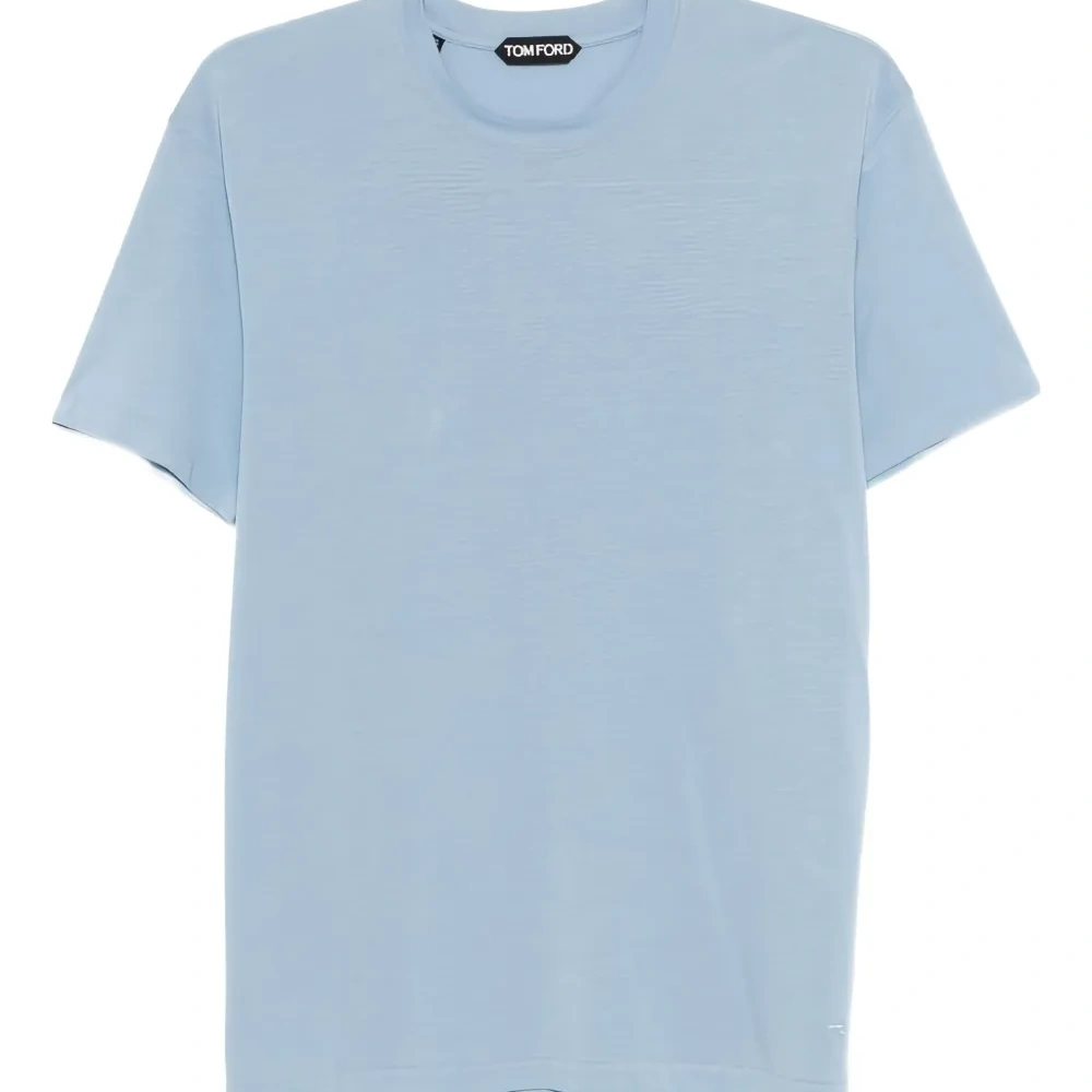 Футболка с круглым вырезом