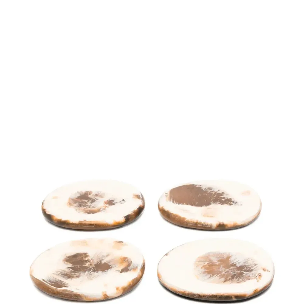 Подставки с мраморным эффектом (набор из 4 штук)