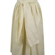 Твидовая юбка прямого кроя с бахромой Твидовая юбка прямого кроя с бахромой