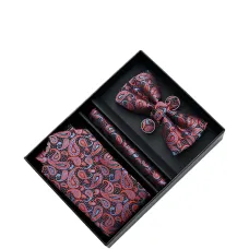 Набор аксессуаров с узором пейсли