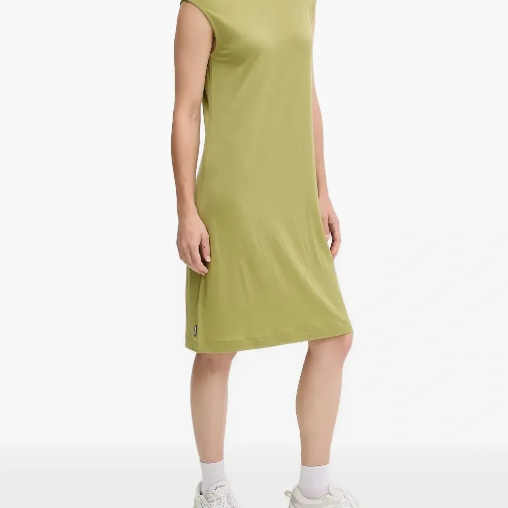 Платье мини с рукавами кап