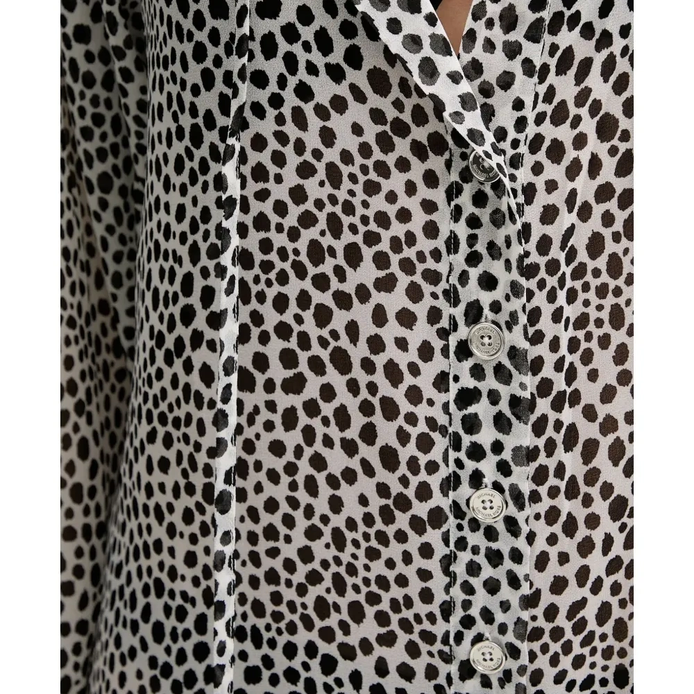 Пляжное платье с принтом