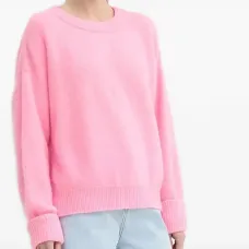 Джемпер с круглым вырезом