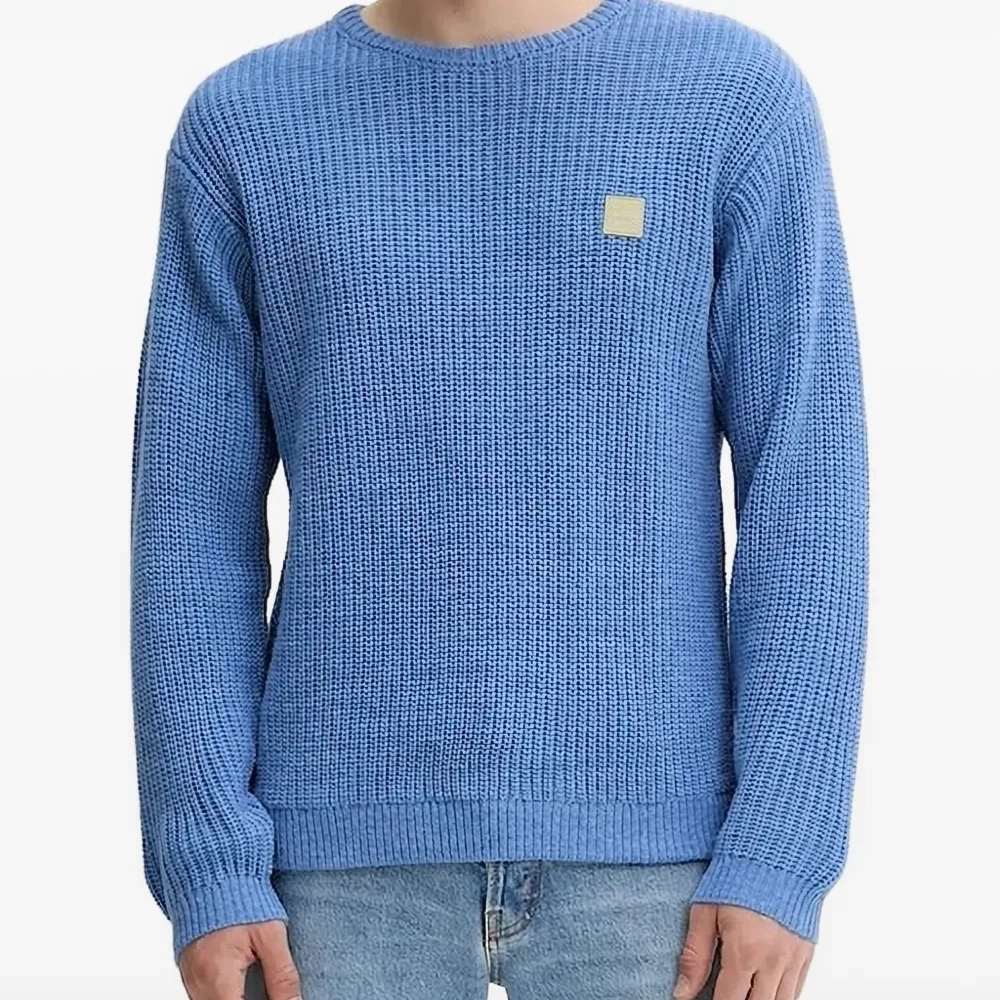 Свитер Crashway в рубчик с нашивкой-логотипом