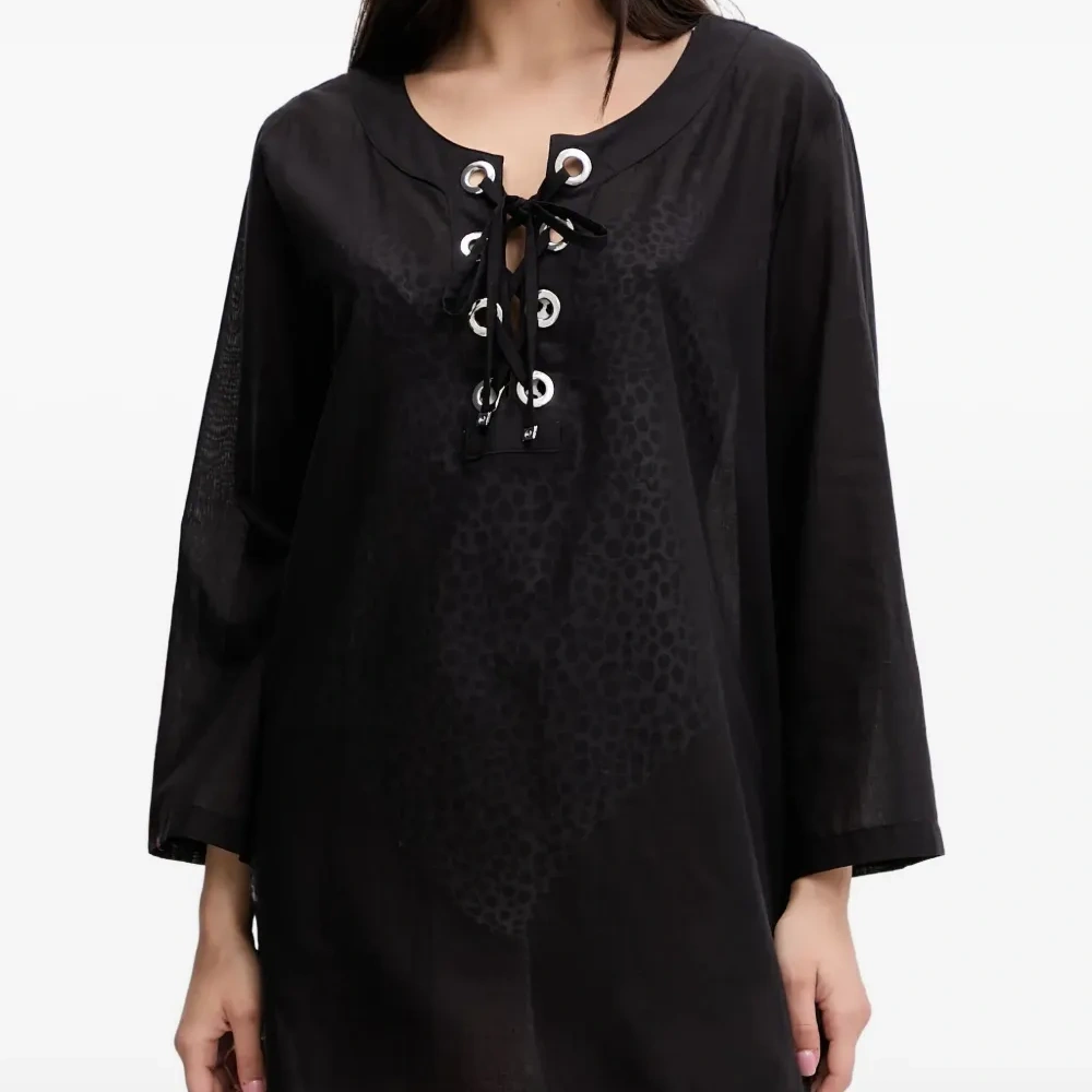 Пляжная накидка с люверсами