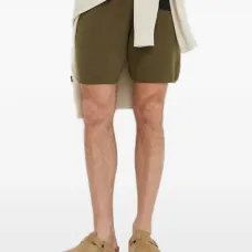 Трикотажные шорты с кулиской