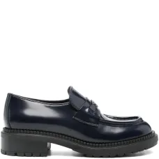 Лоферы с закругленным носком