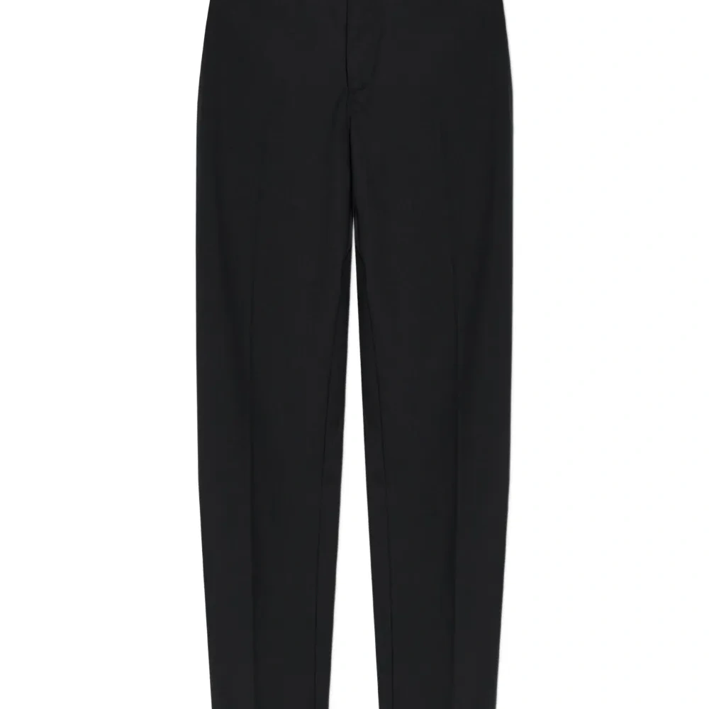 прямые брюки из вирджинской шерсти прямые брюки из вирджинской шерсти