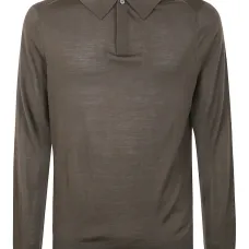 рубашка поло с длинными рукавами