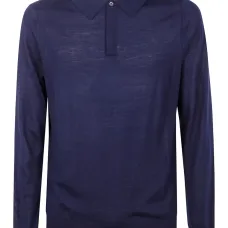 рубашка поло с длинными рукавами