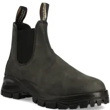 Ботинки с эластичными вставками