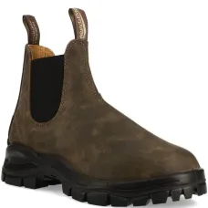 Ботинки на резиновой подошве