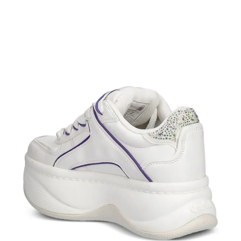 Декорированные кроссовки на платформе