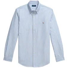 Рубашка оксфорд в полоску