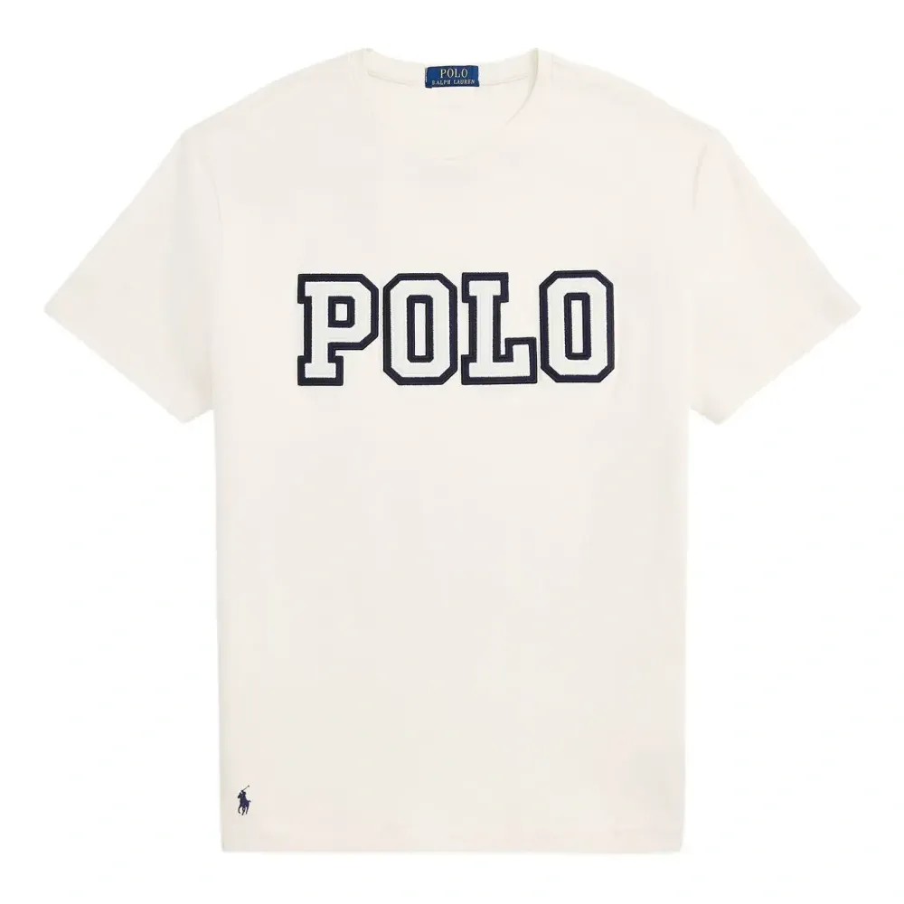 футболка с вышитым логотипом