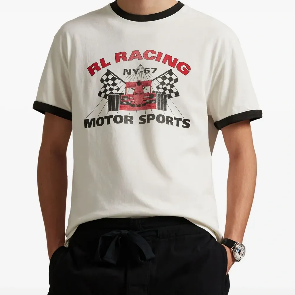 футболка с принтом