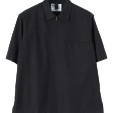 рубашка с воротником на молнии