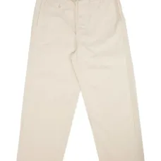 брюки с поясом и D-образной пряжкой