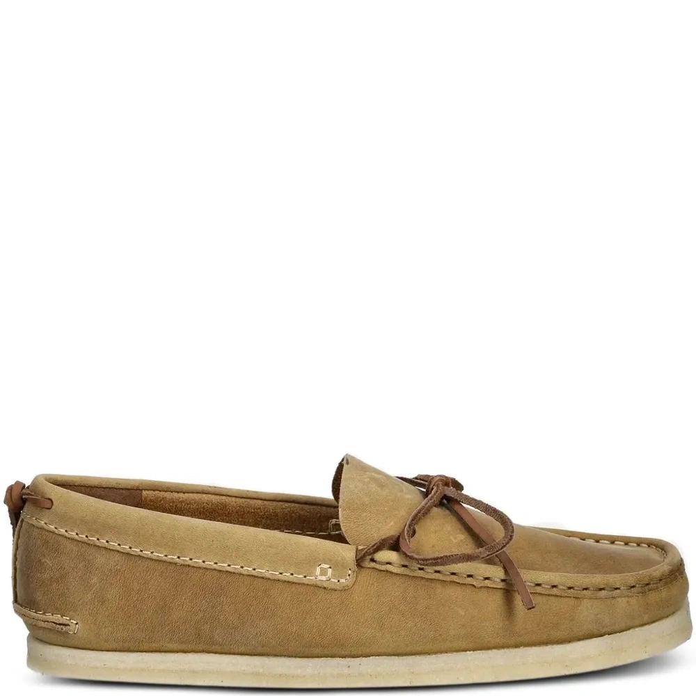 Лоферы со шнуровкой