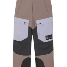 Брюки карго со вставками