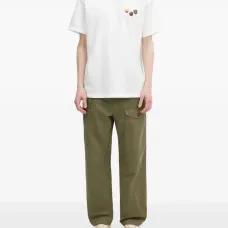 брюки с узором в елочку