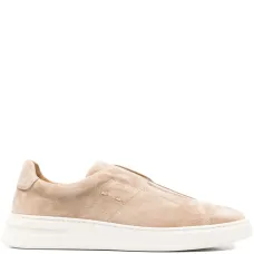 Кожаные кроссовки