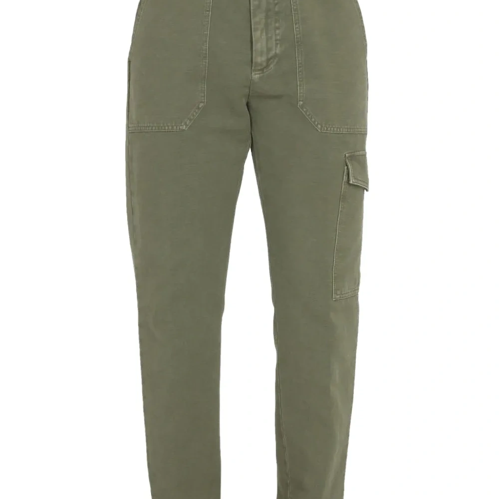 Брюки с карманами карго