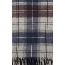 Шарф в клетку с бахромой Шарф в клетку с бахромой