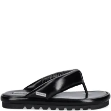 Дутые шлепанцы Hilary