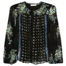 блузка с вышивкой