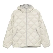 Стеганая куртка с капюшоном