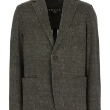 жакет в мелкую точку