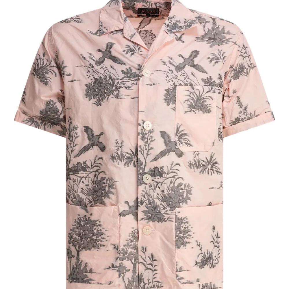 Рубашка с принтом