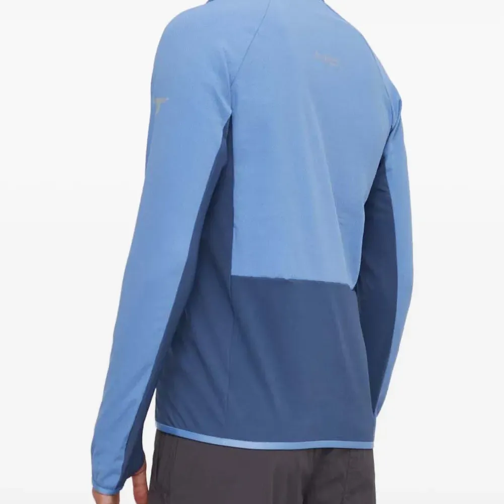 Толстовка на молнии с контрастными вставками