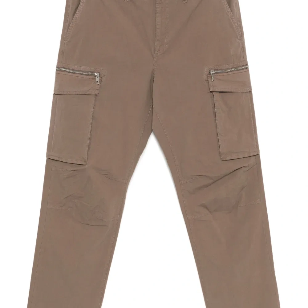 Поплиновые брюки карго