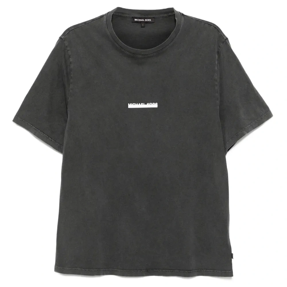 Футболка с декорированным логотипом