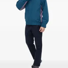 Куртка в стиле колор-блок на молнии