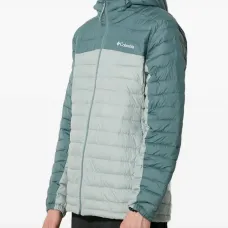 Стеганая куртка с капюшоном