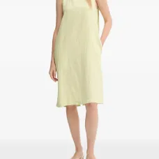 Платье миди без рукавов