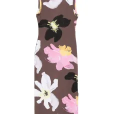 платье с цветочным принтом