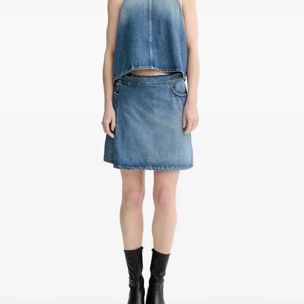 Джинсовый жилет Xenia на молнии