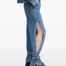 Джинсы с разрезами